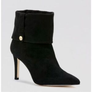 Calvin Klein Bethany 3 way suede point toe booties size 8